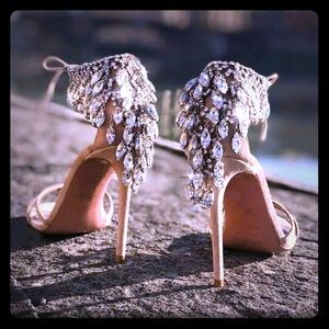 💎Stunningly Sexy Chrystal Nude Sandals 💎
